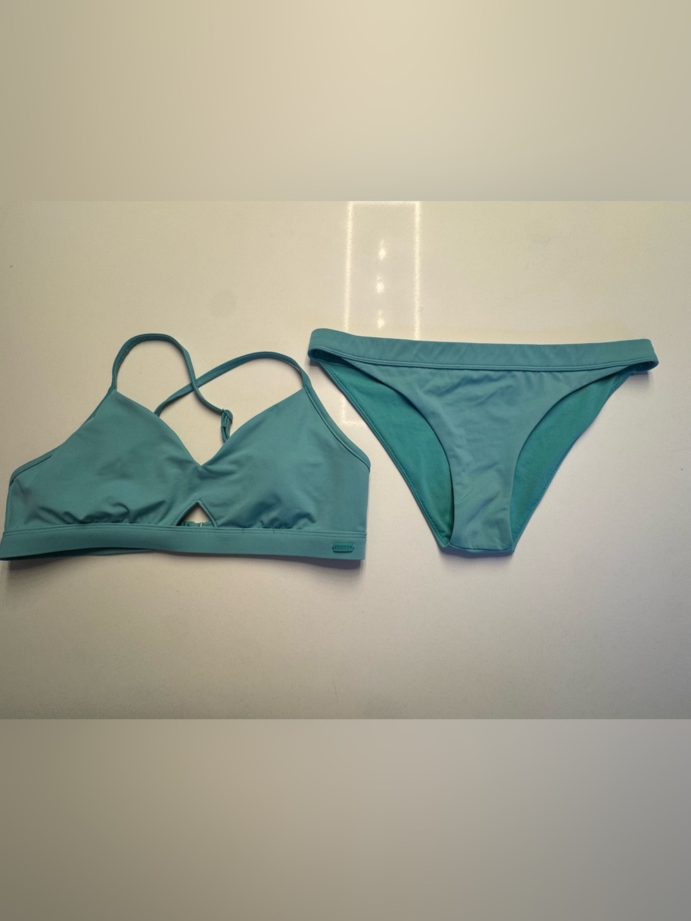 Roxy Teal Bikini Set